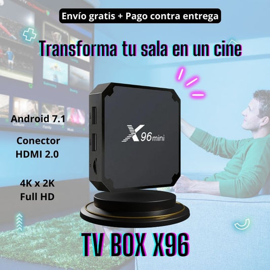 TV Box X96  (Mas vida útil para tu tv)