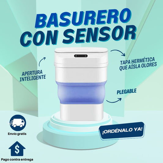 BASURERO CON SENSOR