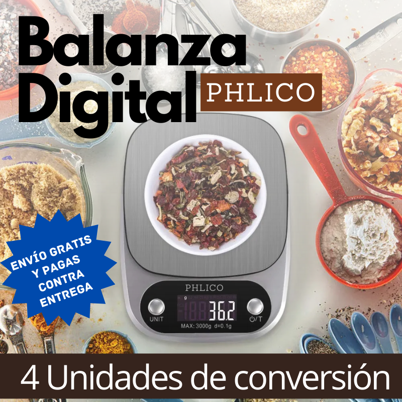 Balanza Digital Philco