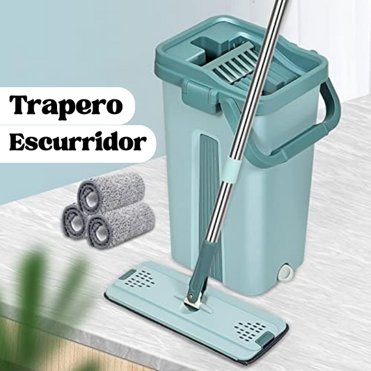 Trapero de Microfibra con escurridor autolimpiante