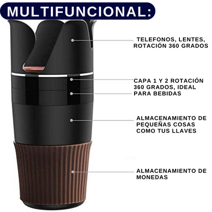 Portavasos Organizador