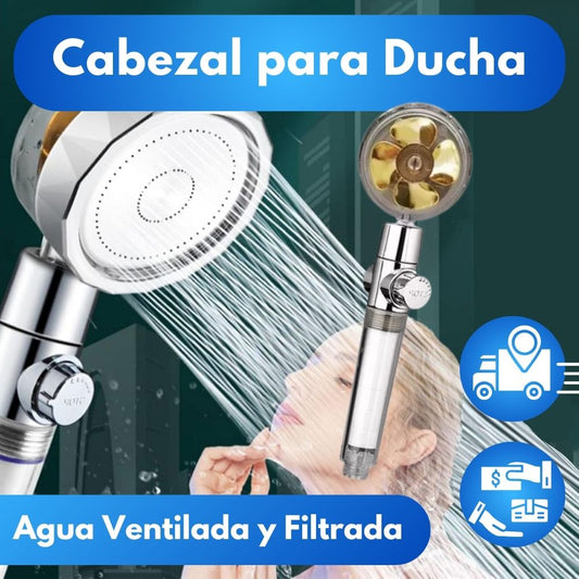 Cabezal de Ducha con Aumento de Presión