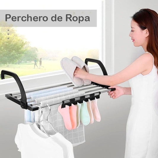 Perchero para ropa desmontable (ligero y resistente)