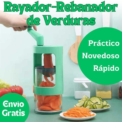 Rallador rebanador de verduras