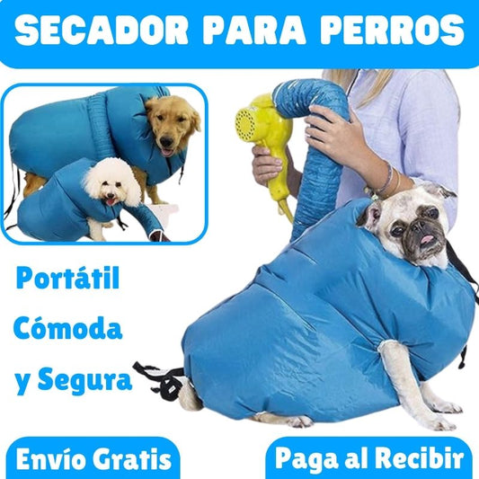 Secador para perros portátil (solo conecta tu secador de cabello)