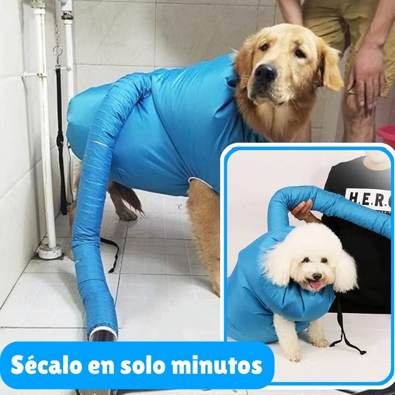 Secador para perros portátil (solo conecta tu secador de cabello)