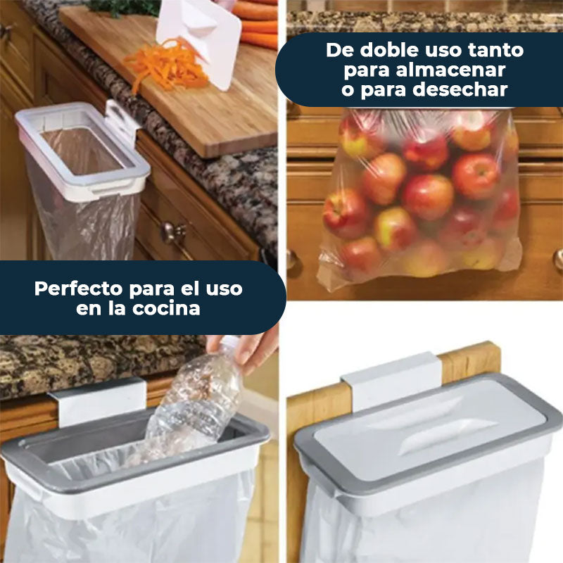 Basurero para puertas