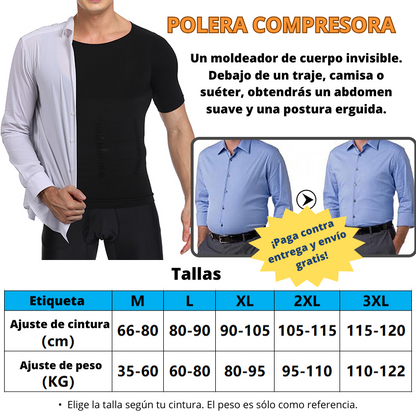 Polera de compresión