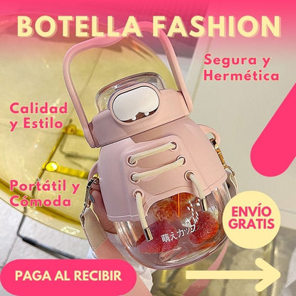 Botella de agua para chicas (Puro Estilo)